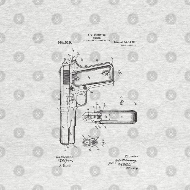 Colt 1911 Patent by Skush™